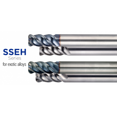 SSEH 系列 - 适用于难切削合金的圆角立铣刀