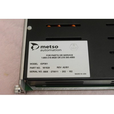 IOP351，IOP345美卓METSO控制器