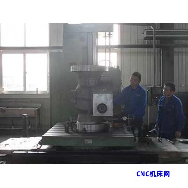 镗床加工大阀门